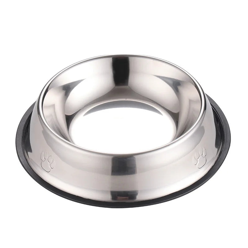NanaTough Bowl – Premium Stainless-Steel Dog Bowl with Non-Slip Base & Spoon-6