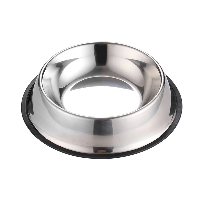 NanaTough Bowl – Premium Stainless-Steel Dog Bowl with Non-Slip Base & Spoon-7