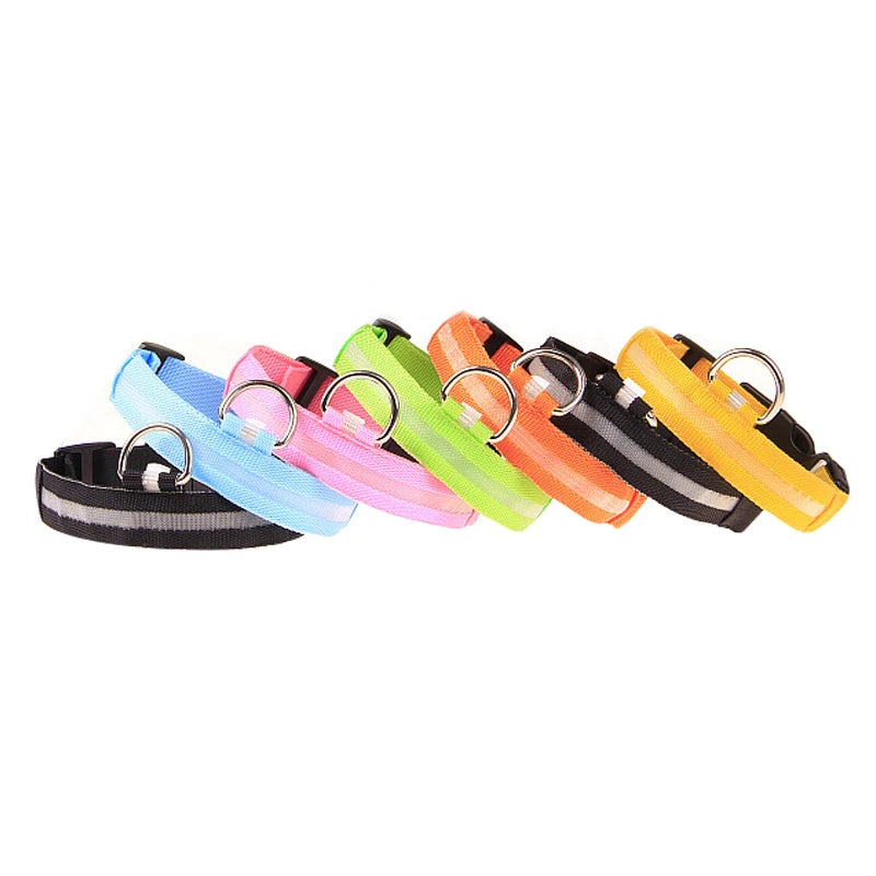NanaGlow Collar – Bright, safe, and stylish night walks -2