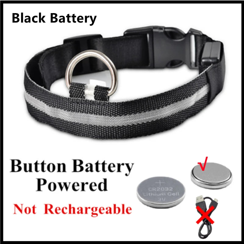 NanaGlow Collar – Bright, safe, and stylish night walks -9