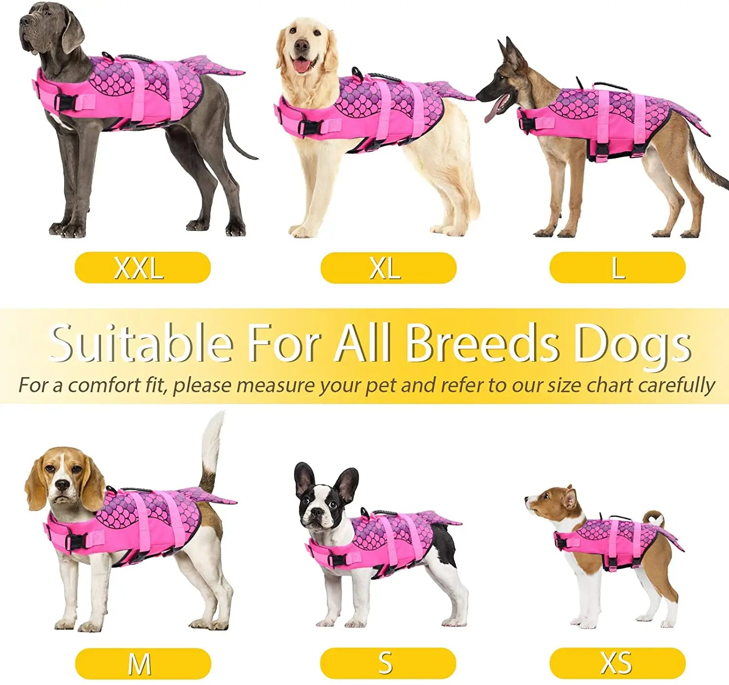 NanaTough SplashGuard Life Jacket – Stylish & Safe Dog Vest-4